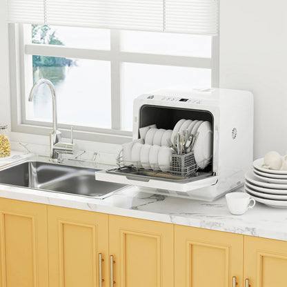 Portable Counter Dishwasher, 4 Place Settings, 5 Programs, Air-Dry Small Kitchen Appliances at Gallery Canada