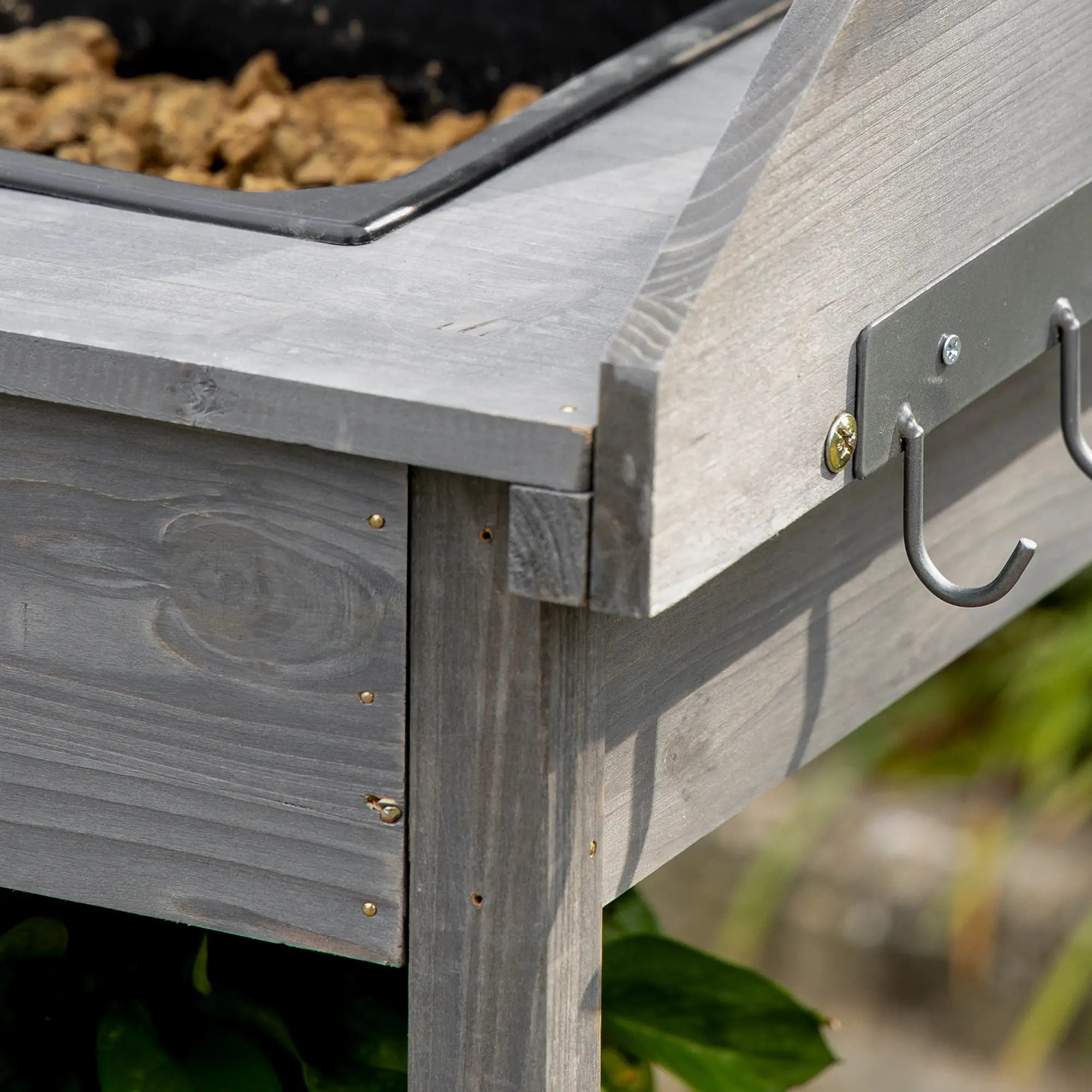 Potting Bench Table with Drawer, Removable Sink, Storage Shelves Potting Benches & Tables at Gallery Canada