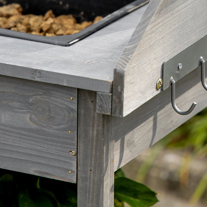 Potting Bench Table with Drawer, Removable Sink, Storage Shelves Potting Benches & Tables at Gallery Canada