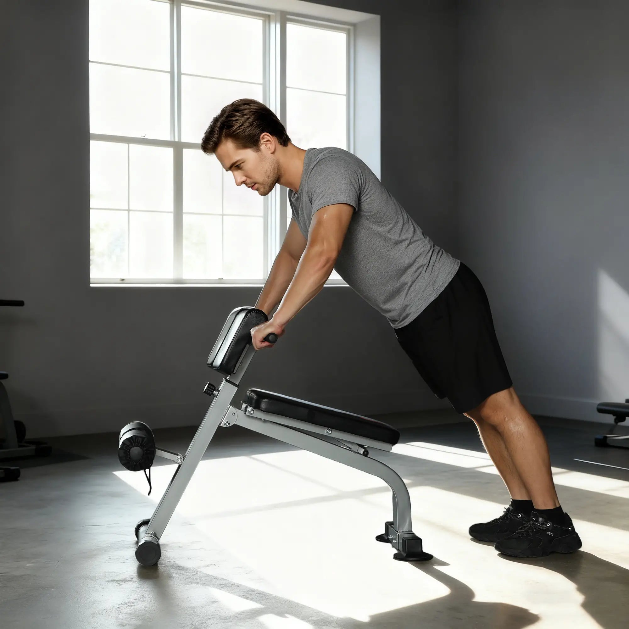 Hyperextension Bench, Height Adjustable, 38