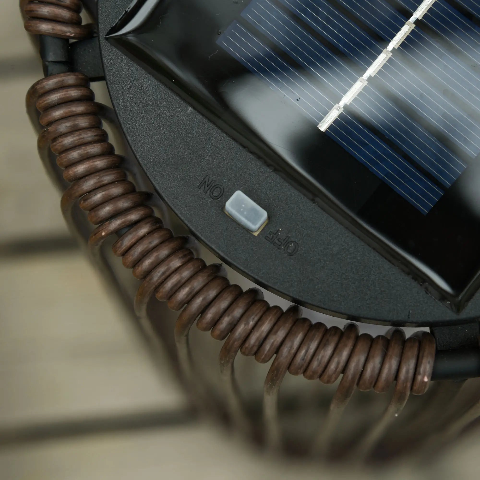 Solar Floor Lamp, LED Auto On/Off, IP44, Patio Porch Pathway, Brown Solar Post Lamps at Gallery Canada