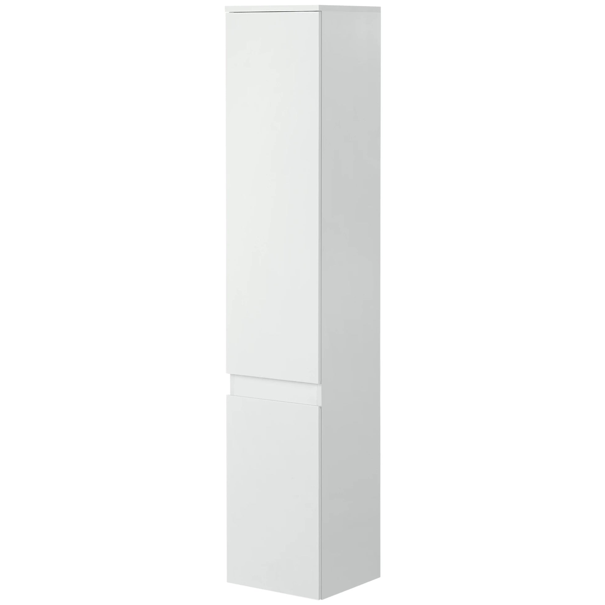 Tall Bathroom Cabinet, Adjustable Shelves, 11.8" x 11" x 6", White Bathroom Cabinets White at Gallery Canada
