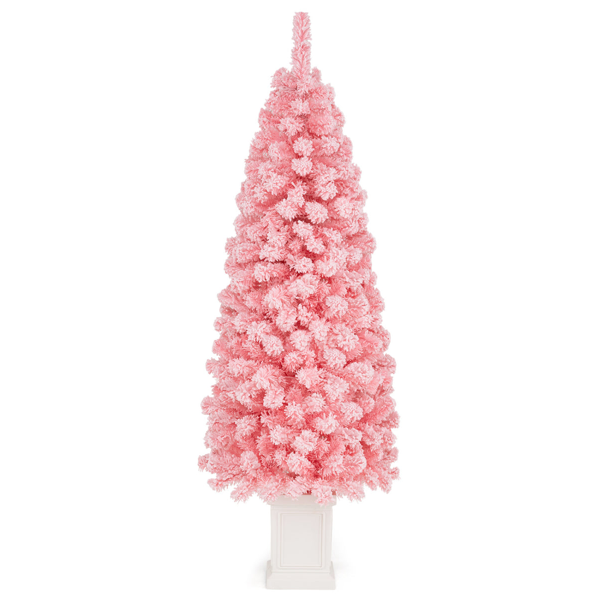 5FT Pre-Lit Artificial Christmas Tree 130 Warm White LEDs, Green