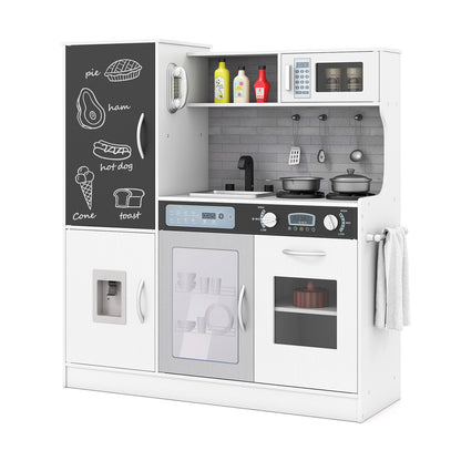 Pretend Play Kitchen with Utensils for Kids Aged 3+, Silver Play Kitchen Sets at Gallery Canada