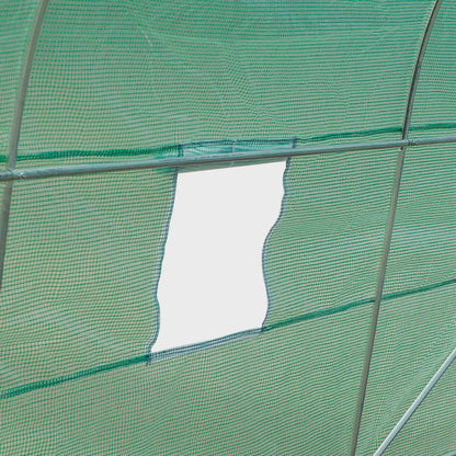 15' x 6.6' x 6.6' Walk-in Greenhouse, PE Cover, Roll Up Door, Windows Walk In Greenhouses at Gallery Canada