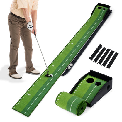 Indoor Golf Putting Mat, Auto Ball Return, 3 Practice Balls Golf at Gallery Canada
