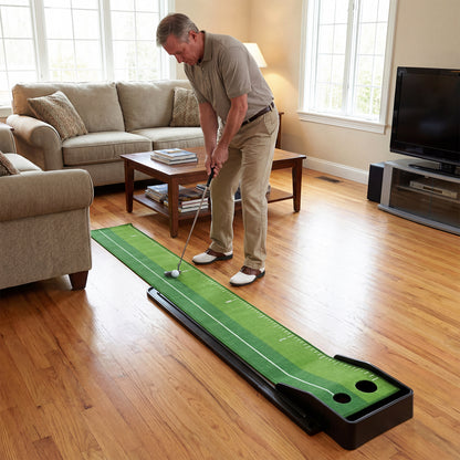 Indoor Golf Putting Mat, Auto Ball Return, 3 Practice Balls Golf at Gallery Canada