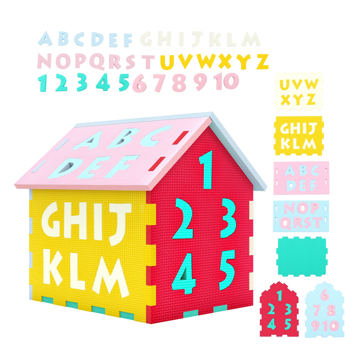 Puzzle Floor Mats with Interlocking Alphabet and Number for Kids Baby Gyms & Playmats Options at Gallery Canada