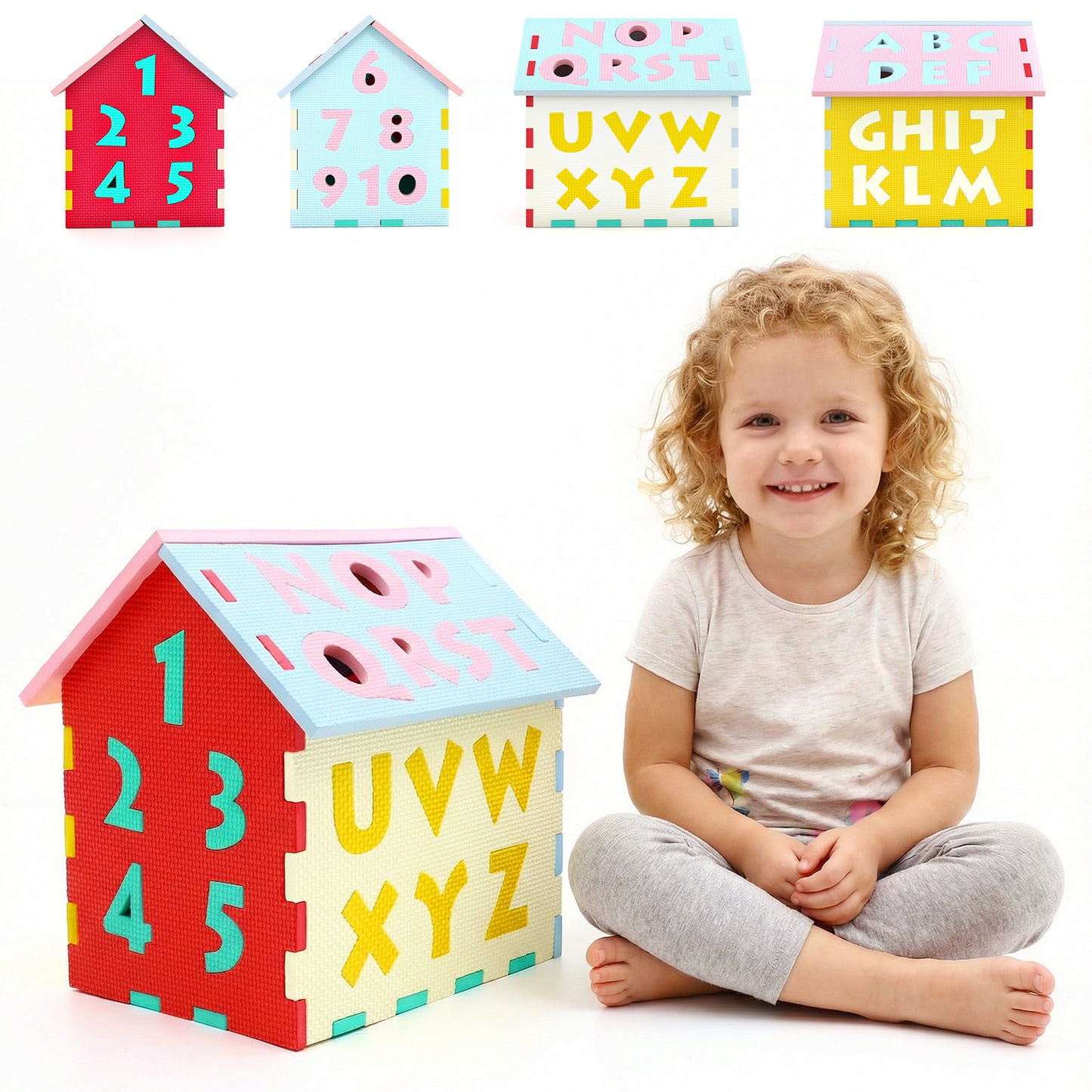 Puzzle Floor Mats with Interlocking Alphabet and Number for Kids Baby Gyms & Playmats at Gallery Canada