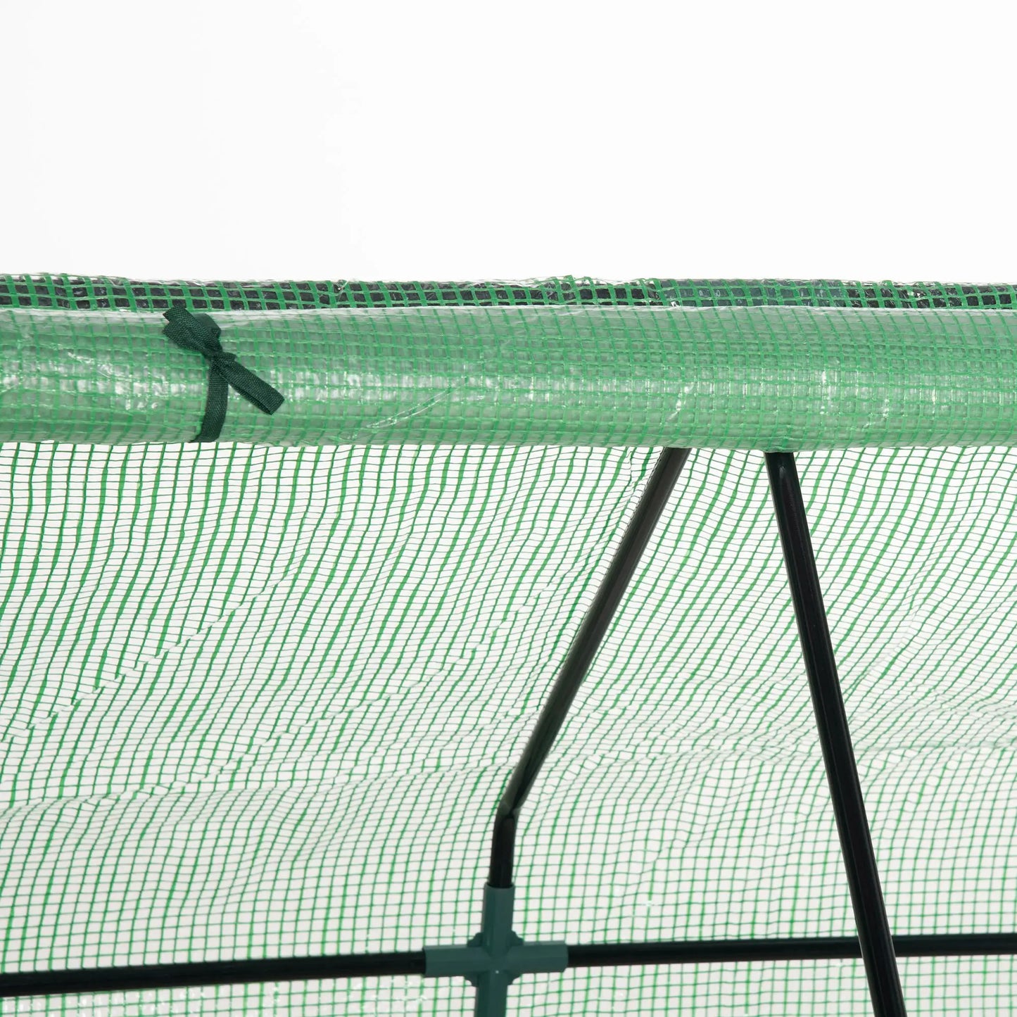 Steel Outdoor Raised Garden Bed with Greenhouse, Cover, 50"x37.4"x36.2", Green Mini Greenhouses at Gallery Canada