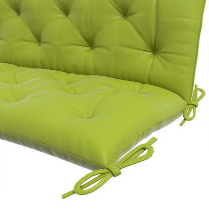 3-Seater Outdoor Bench Swing Cushions, Light Green Patio Chair Cushions at Gallery Canada