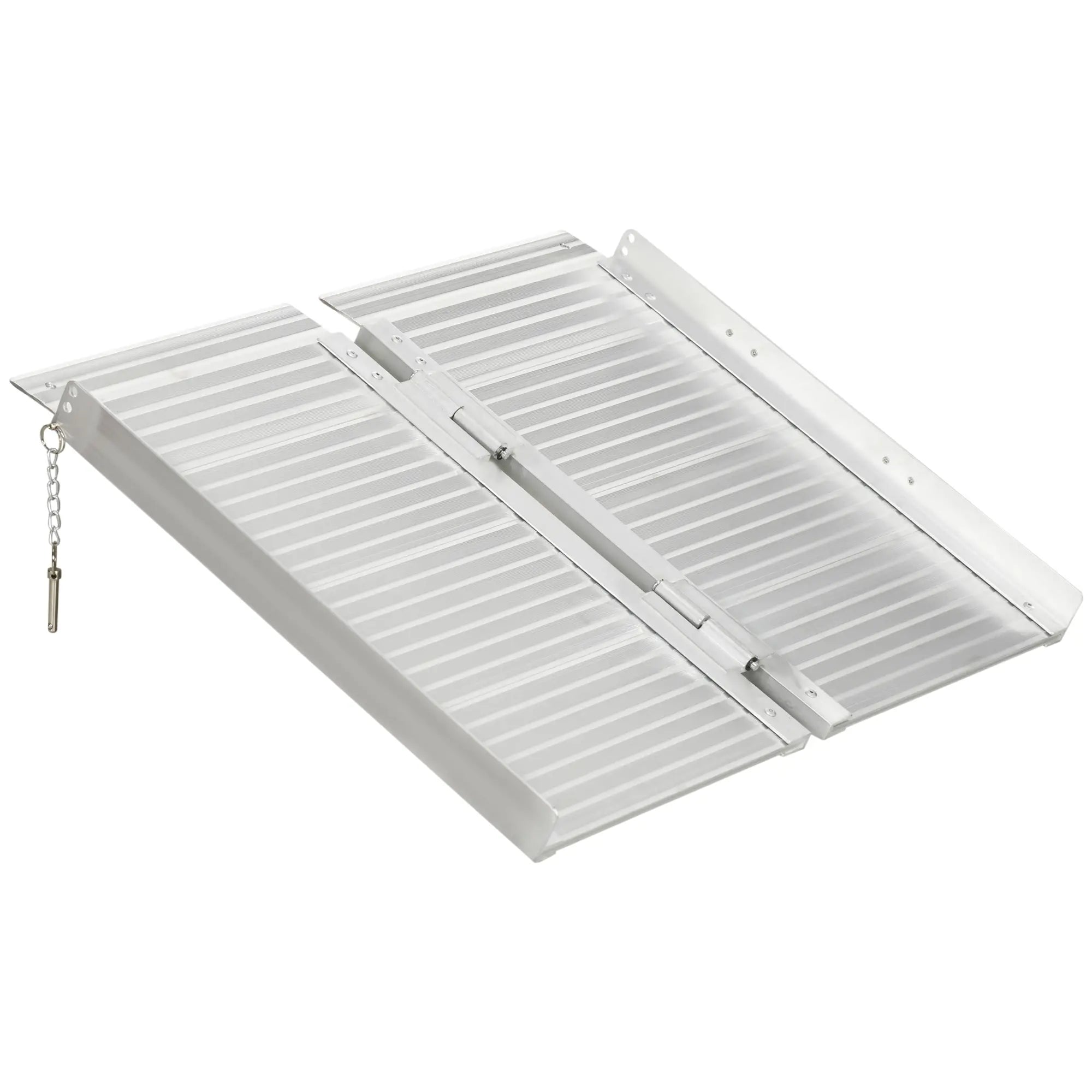 Textured Aluminum Folding Wheelchair Ramp, 2', Portable Threshold Ramp Knee Walker & Wheelchair Ramps at Gallery Canada