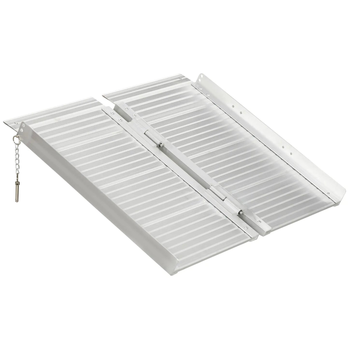 Textured Aluminum Folding Wheelchair Ramp, 2', Portable Threshold Ramp Knee Walker & Wheelchair Ramps at Gallery Canada