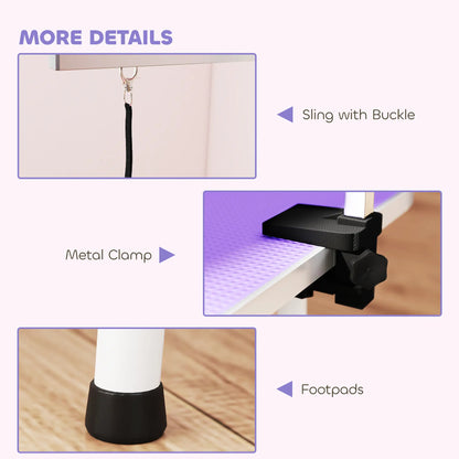 Foldable Pet Grooming Table, Adjustable Arm, Non-Slip, Purple Dog Grooming Tables at Gallery Canada
