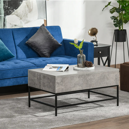 Lift Top Coffee Table, Hidden Storage, Living Room, Grey Coffee Tables at Gallery Canada