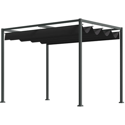 Pergola Shade 10x7, Modern Outdoor Shelter, Black Pergolas at Gallery Canada