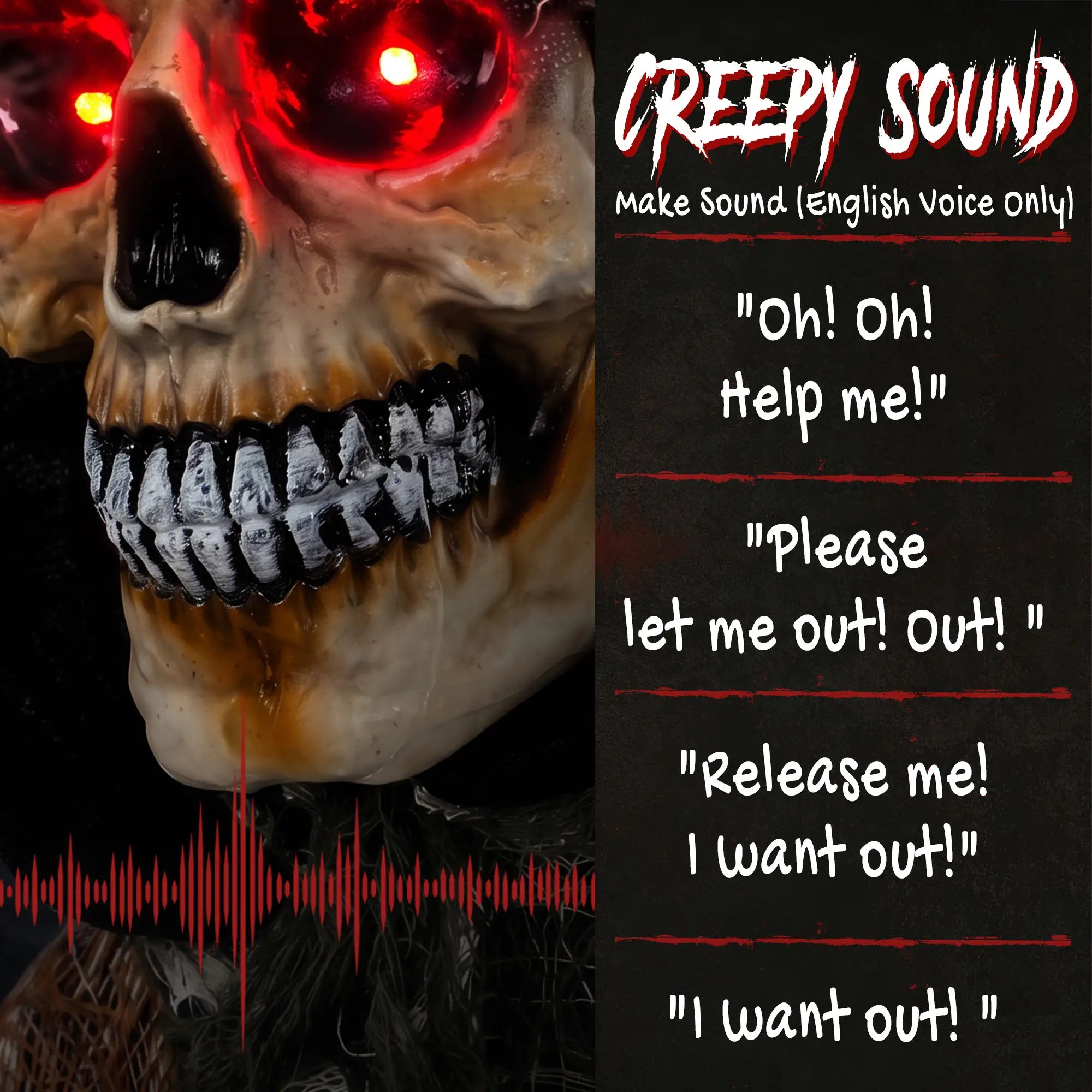5.6 Ft Animated Grim Reaper Halloween Animatronic, Moves & Glows Halloween Decorations at Gallery Canada