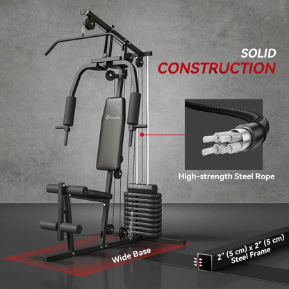 Multifunction Home Gym, 99lbs Weight Stack, Full Body Workout Power Towers at Gallery Canada