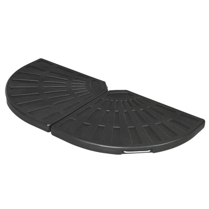 2-Piece Umbrella Weights, Heavy Duty, for Cantilever Parasols, Black Umbrella Bases Black at Gallery Canada