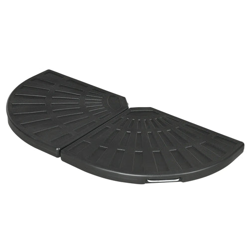 2-Piece Umbrella Weights, Heavy Duty, for Cantilever Parasols, Black