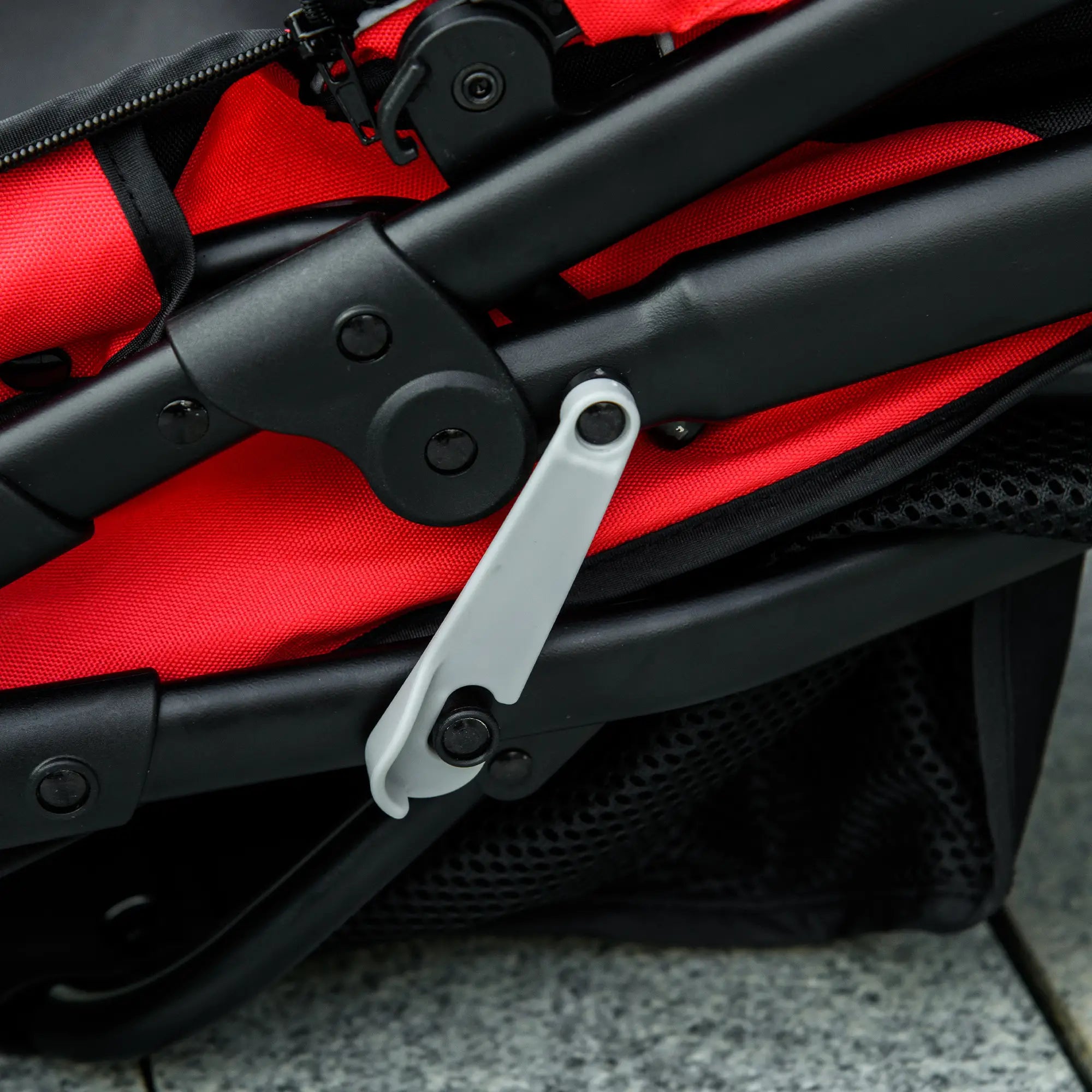 3 Big Wheels Pet Stroller, Small Medium Dogs Cats, Adjustable Canopy, Red Dog Bike Trailers & Strollers at Gallery Canada