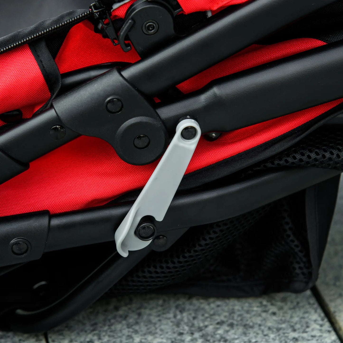 3 Big Wheels Pet Stroller, Small Medium Dogs Cats, Adjustable Canopy, Red Dog Bike Trailers & Strollers at Gallery Canada