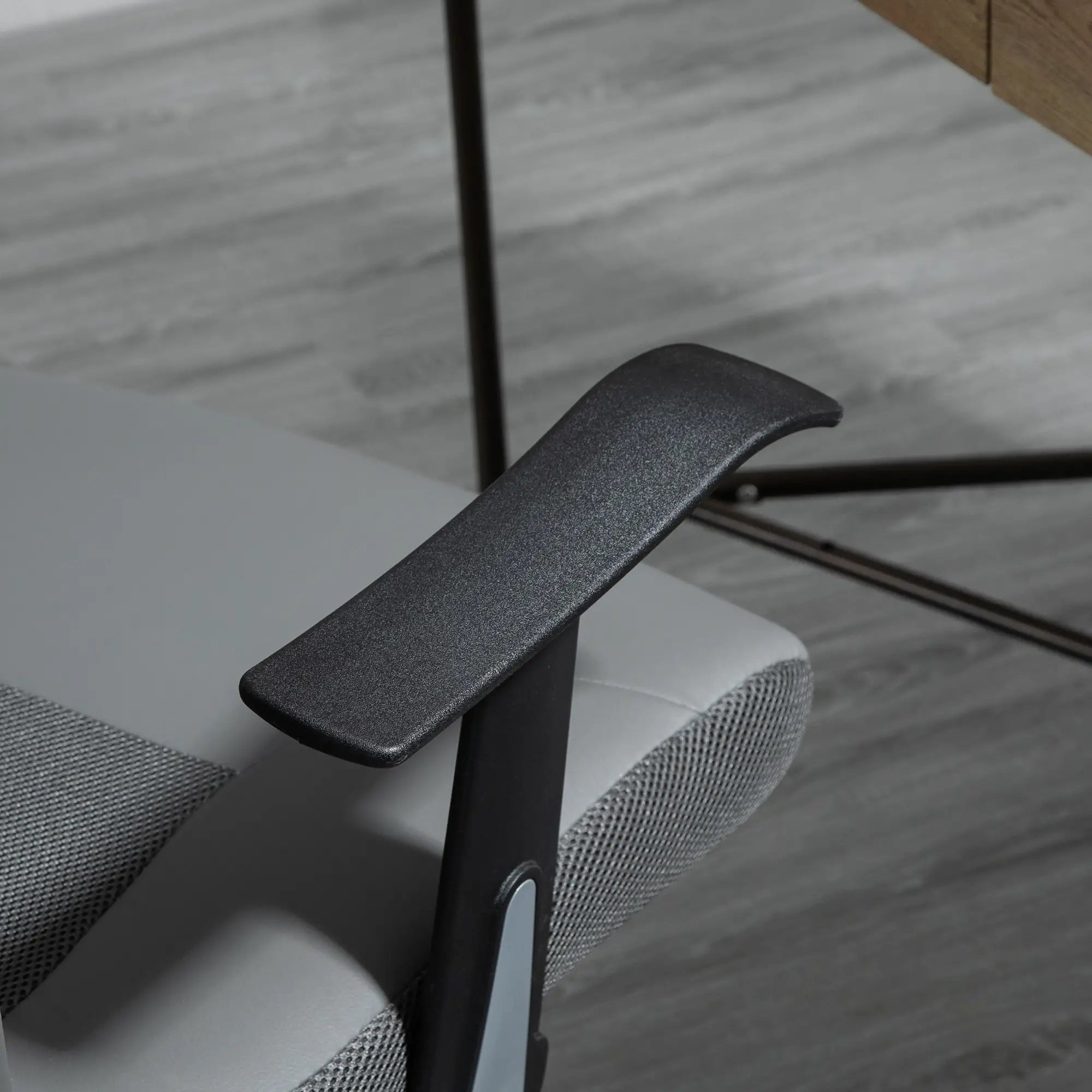 Ergonomic High Back Mesh Office Chair, Thick Padded Headrest, Grey Task Chairs at Gallery Canada