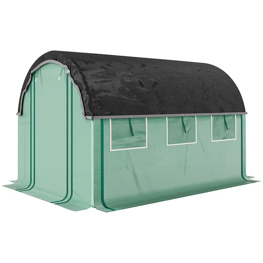 Walk-in Tunnel Greenhouse, 6.6' x 10' x 6.5', Green Tunnel Greenhouses Green at Gallery Canada