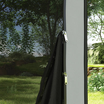 6x6ft Pop Up Screen Tent, UPF50+ Portable Camping Gazebo, Light Grey Camping Tents at Gallery Canada