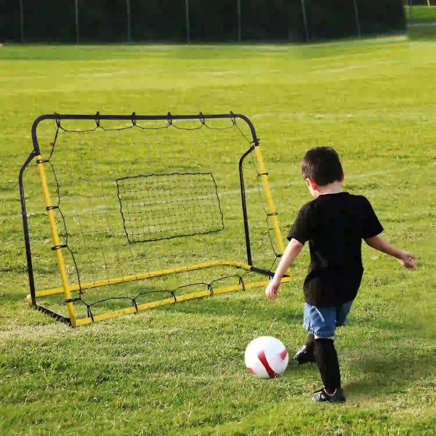 6 x 4 ft Rebound Net, 5 Angle Adjustable for Soccer Baseball Basketball Training Football at Gallery Canada