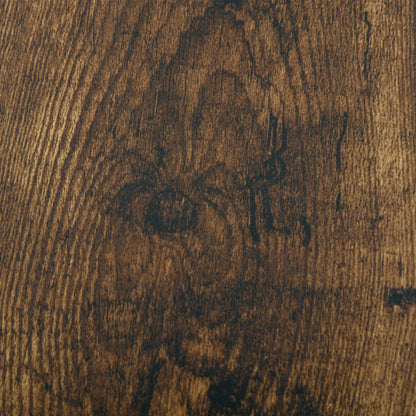 3-Tier Storage Shelf, Bookcase Display Rack, Rustic Brown Small Bookshelves at Gallery Canada