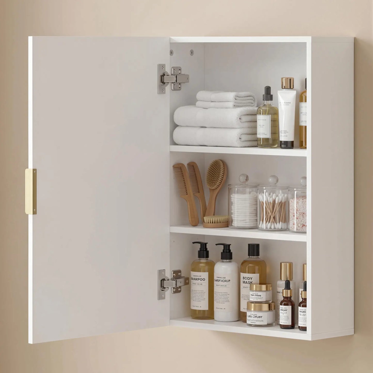 Modern Bathroom Medicine Cabinet, Adjustable Shelves, Single Door Bathroom Cabinets at Gallery Canada