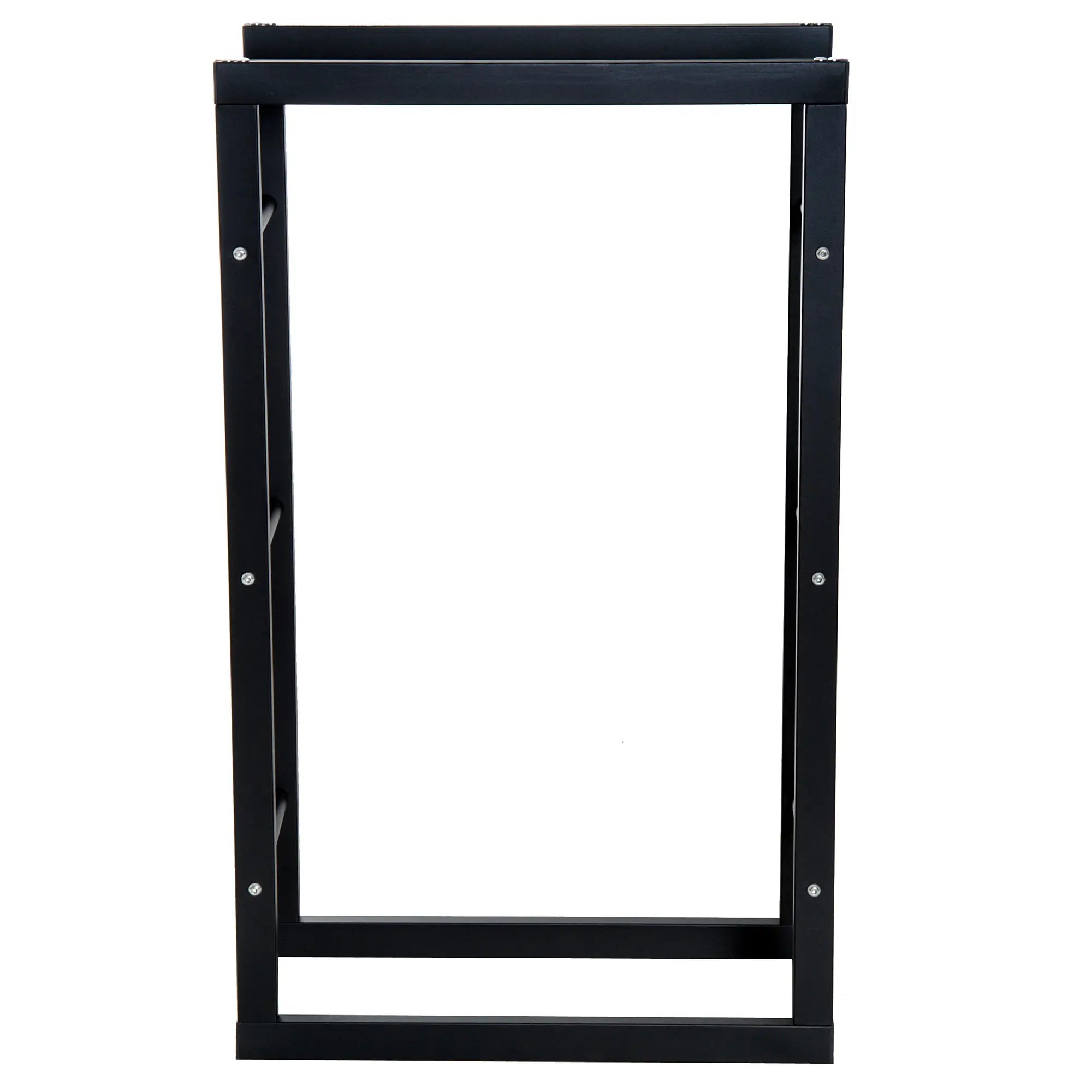Outdoor Firewood Rack, Log Holder with Handles, 220 lbs. Capacity, 23.6