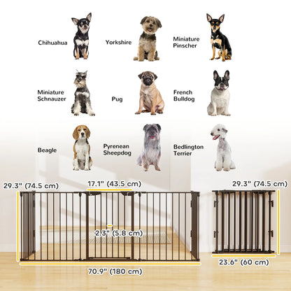 Foldable Dog Playpen, Indoor for Small Medium Dogs, Black Houses, Kennels & Pens at Gallery Canada