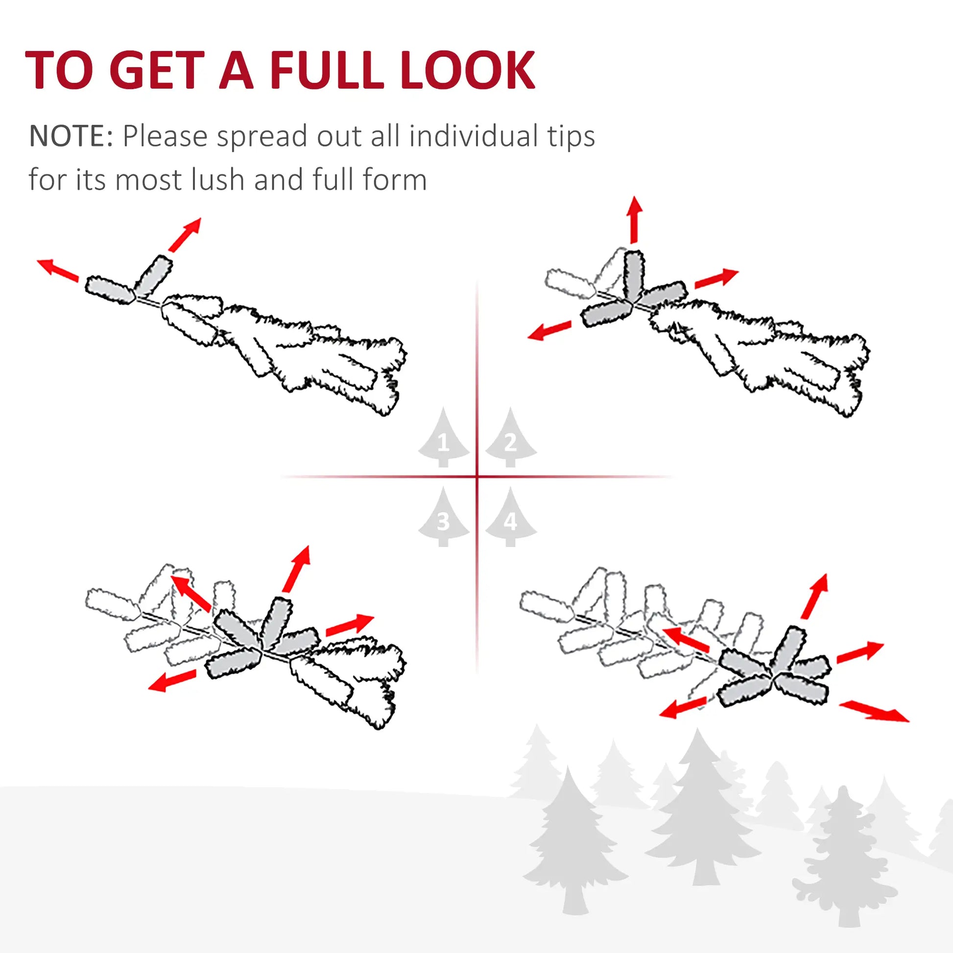 7' PVC Slim Pencil Artificial Christmas Tree, 390 Branch Tips Pencil Christmas Trees at Gallery Canada