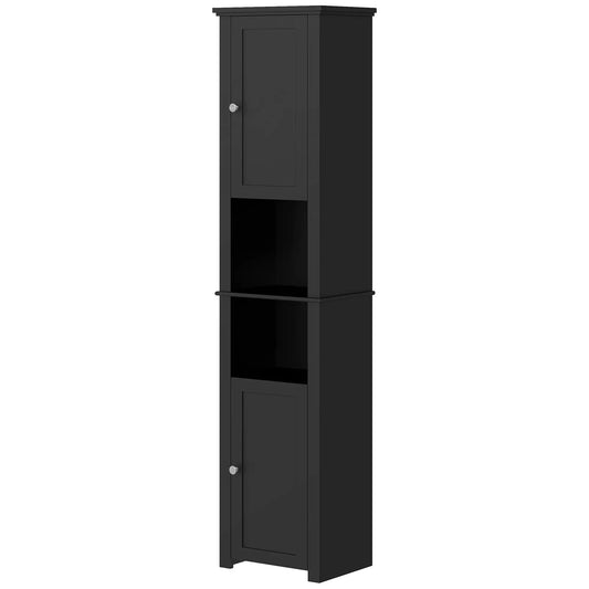 Tall Medicine Cabinet, Freestanding Bathroom Storage, Black Bathroom Cabinets Black at Gallery Canada