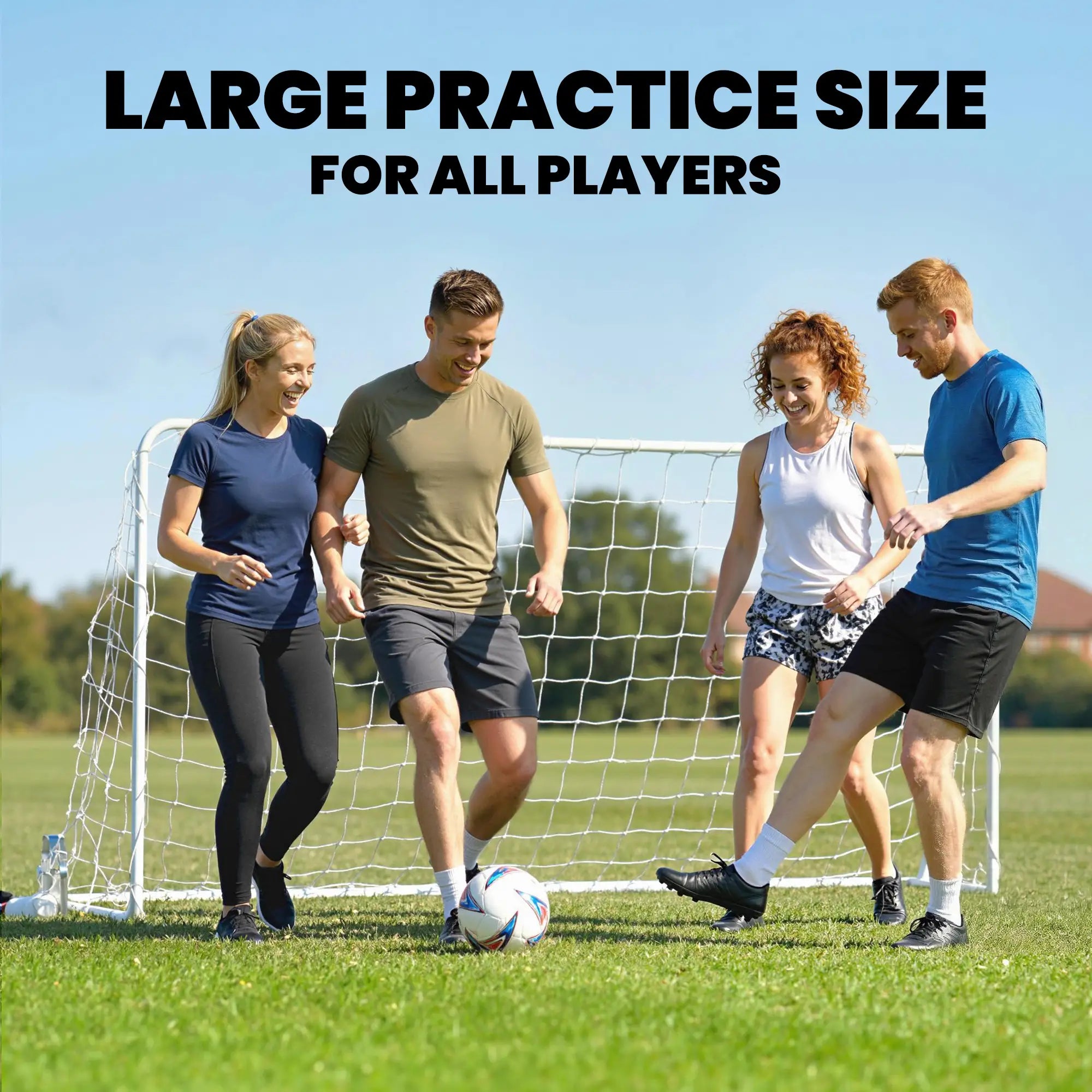Soccer Goal, 6x4ft Portable Practice Net, Steel Frame Soccer at Gallery Canada