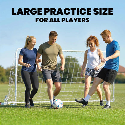 Soccer Goal, 6x4ft Portable Practice Net, Steel Frame Soccer at Gallery Canada