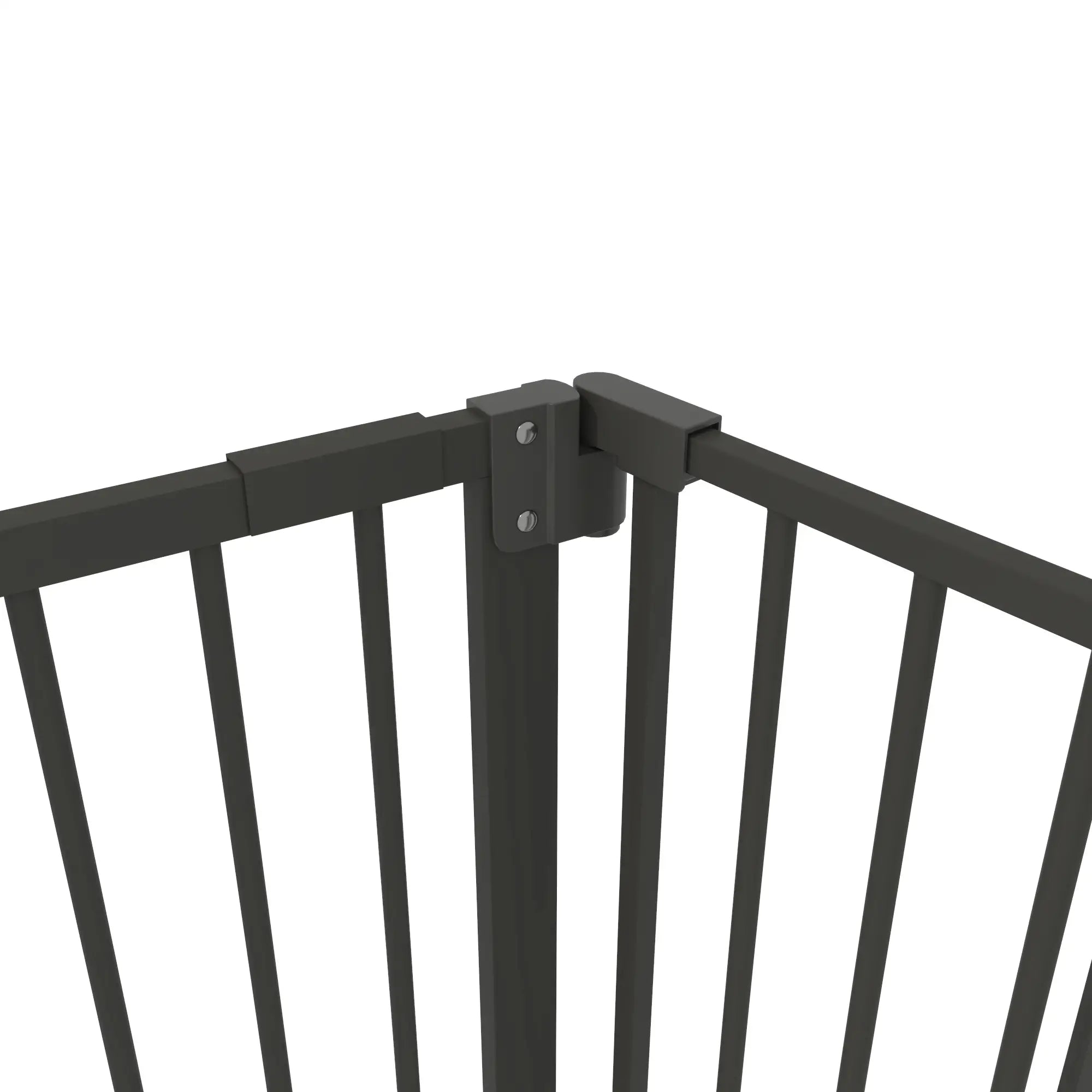 Pet Gate with Door, 30 Inch Tall, Includes Extensions Kit, Black Houses, Kennels & Pens at Gallery Canada
