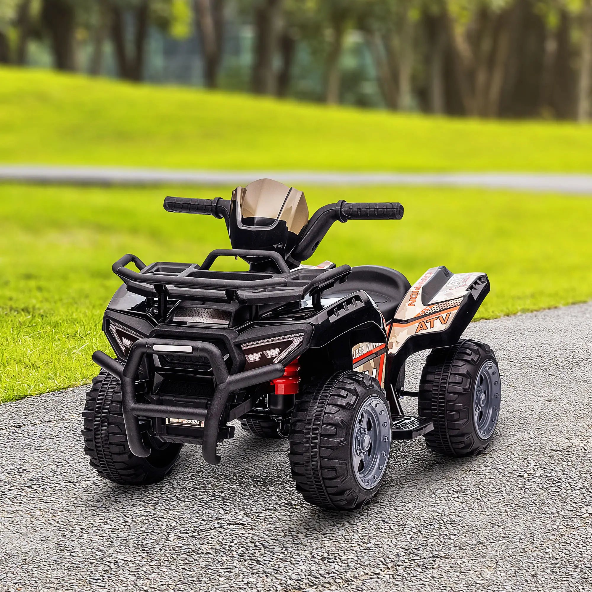 Kids Ride-On ATV Quad Bike, 6V Battery Powered, 18-36 Months, Black Electric Toy Cars at Gallery Canada