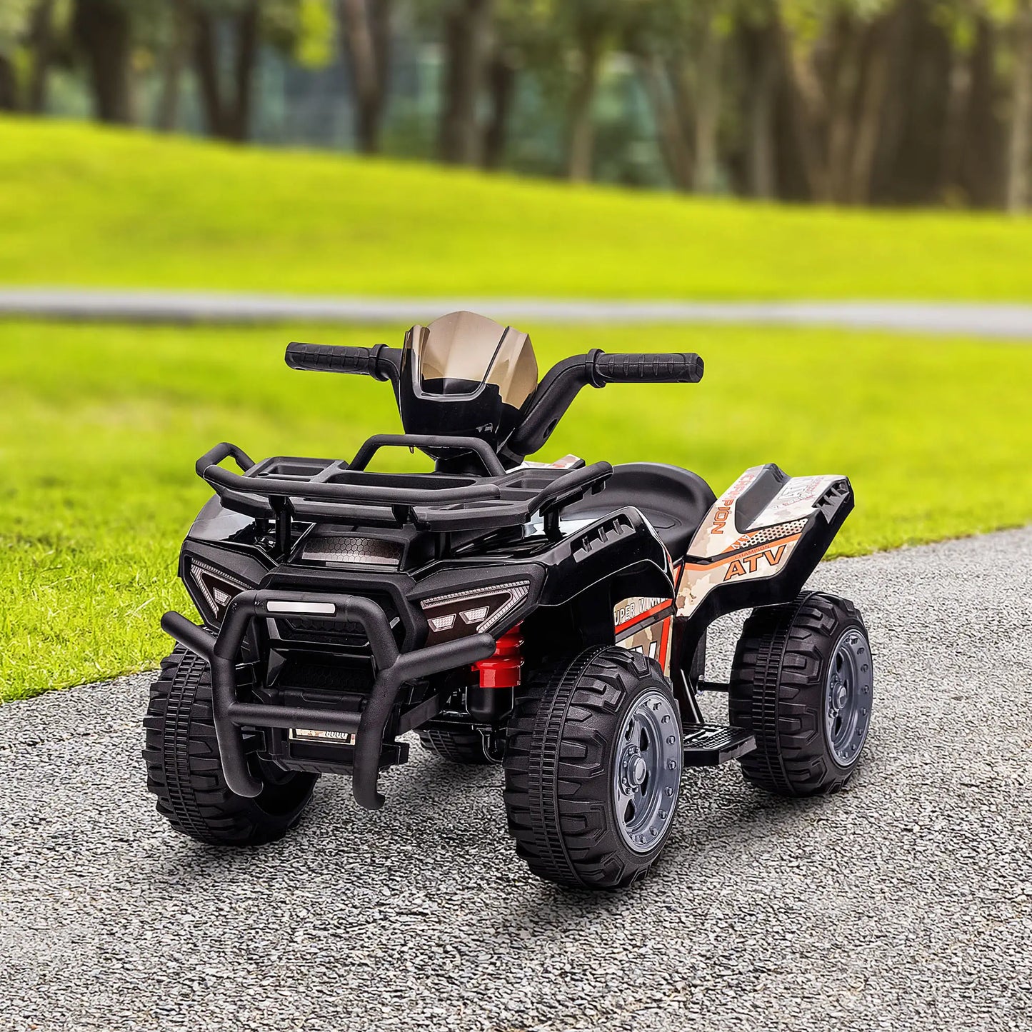 Kids Ride-On ATV Quad Bike, 6V Battery Powered, 18-36 Months, Black Electric Toy Cars at Gallery Canada