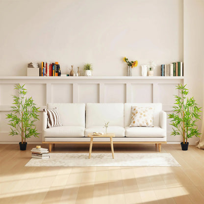 Artificial Bamboo Tree, 4ft, Realistic Leaf, Natural Trunk, Decorative Plant Artificial Trees at Gallery Canada