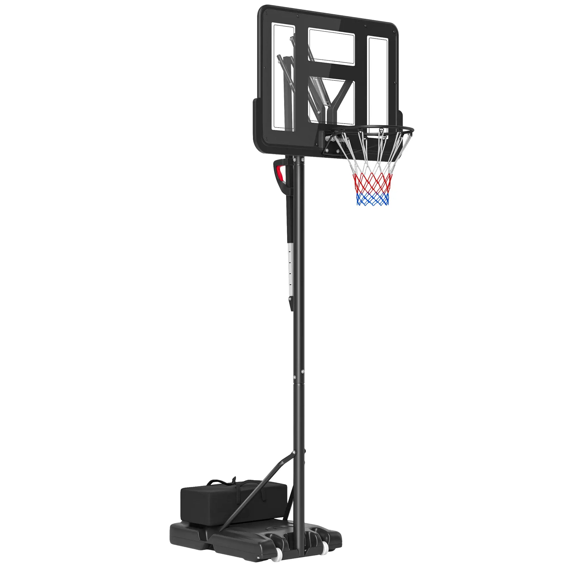 Portable Basketball Hoop, 7.7-10ft, Free Weight, Wheels, 43" Backboard Basketball at Gallery Canada