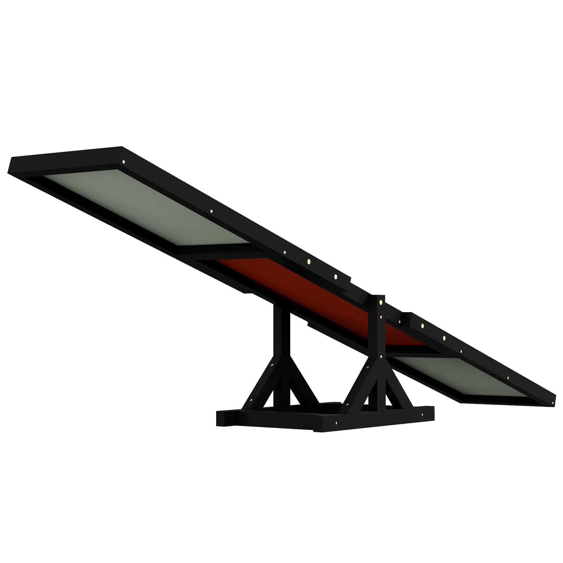 Wood Pet Seesaw, Dog Agility Training Equipment, Weather Resistant, Black Dog Agility Training Equipment at Gallery Canada