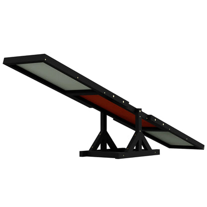 Wood Pet Seesaw, Dog Agility Training Equipment, Weather Resistant, Black Dog Agility Training Equipment at Gallery Canada