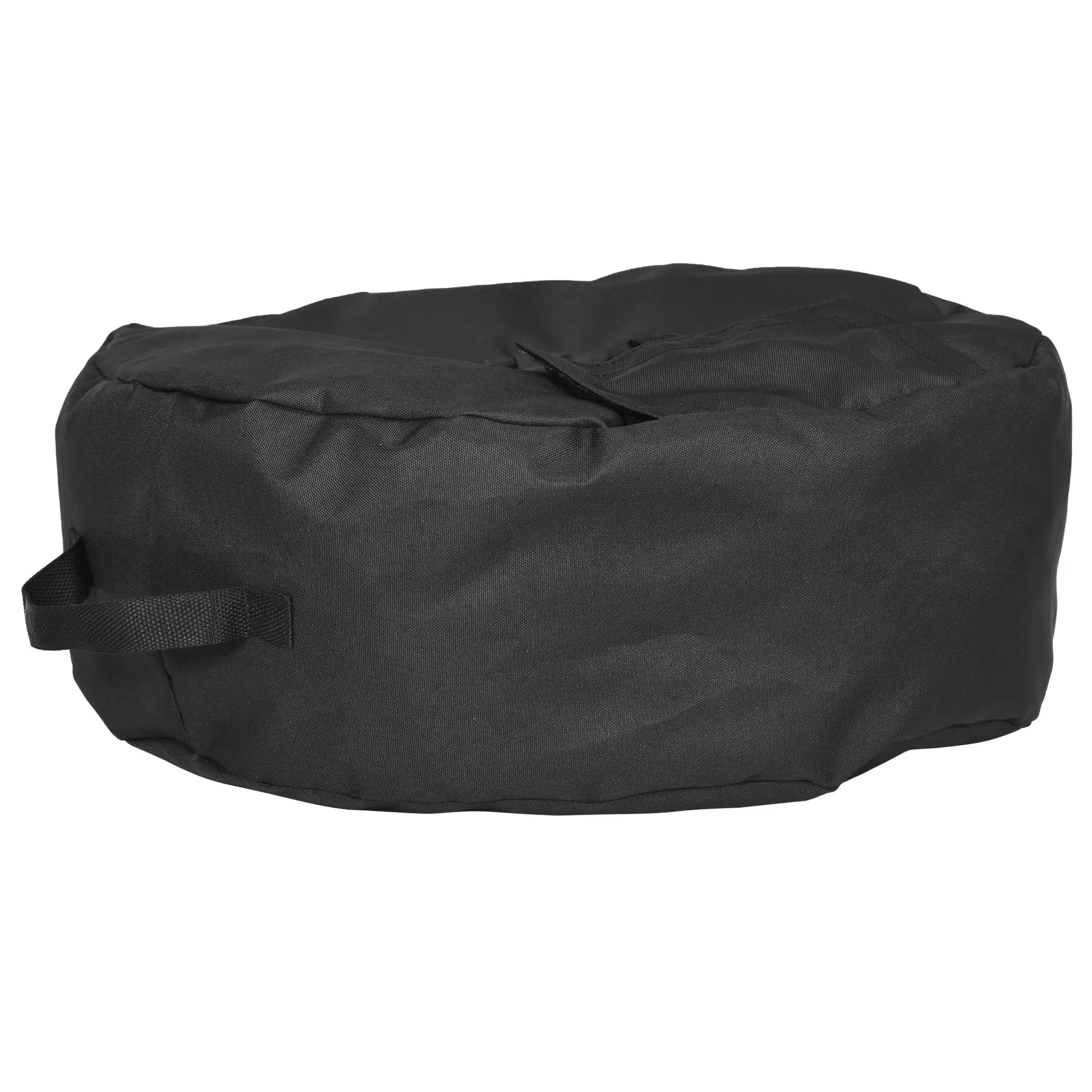 19" Round Patio Umbrella Base, Sand Bag, Weather Resistant, 88lbs, Black Umbrella Bases at Gallery Canada