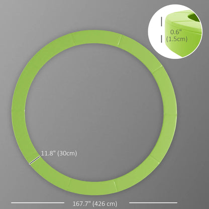 14FT Trampoline Spring Cover, Replacement Pad, Green Trampolines at Gallery Canada