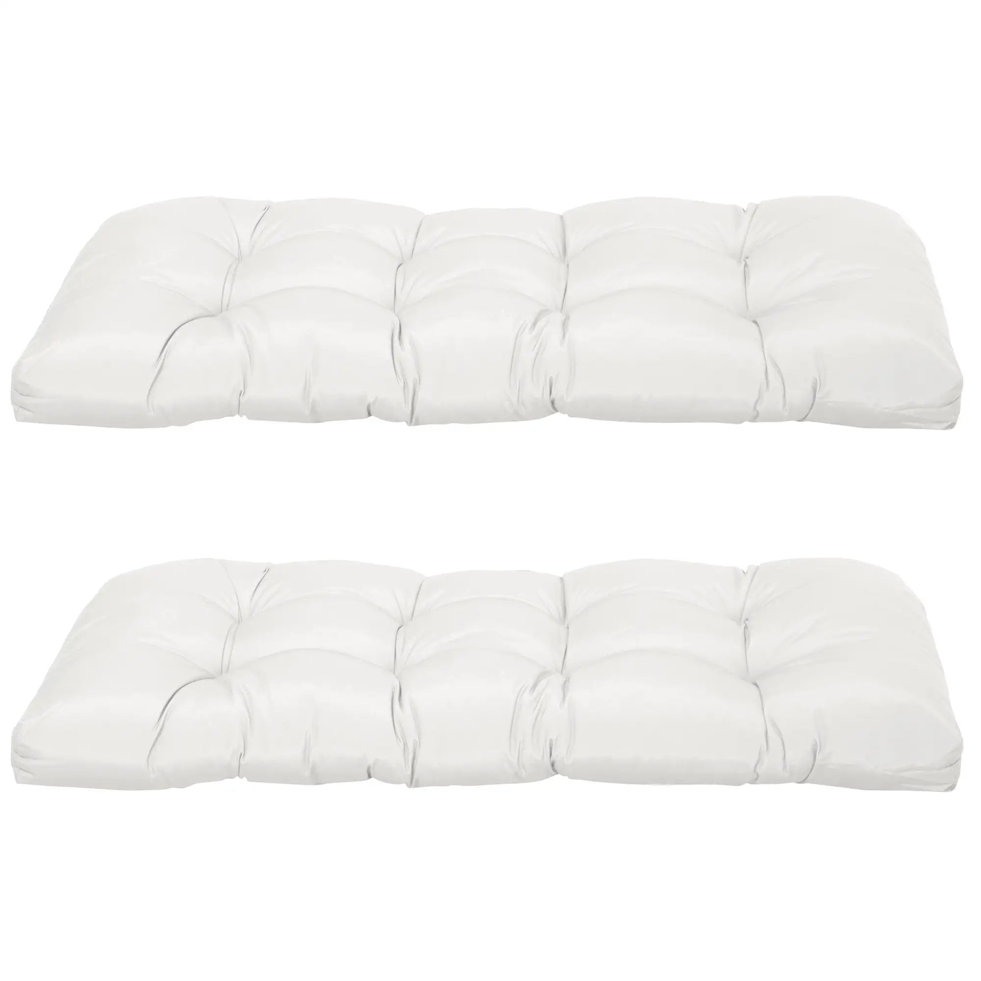 Patio Bench Replacement Cushions, 2 Seater, 43