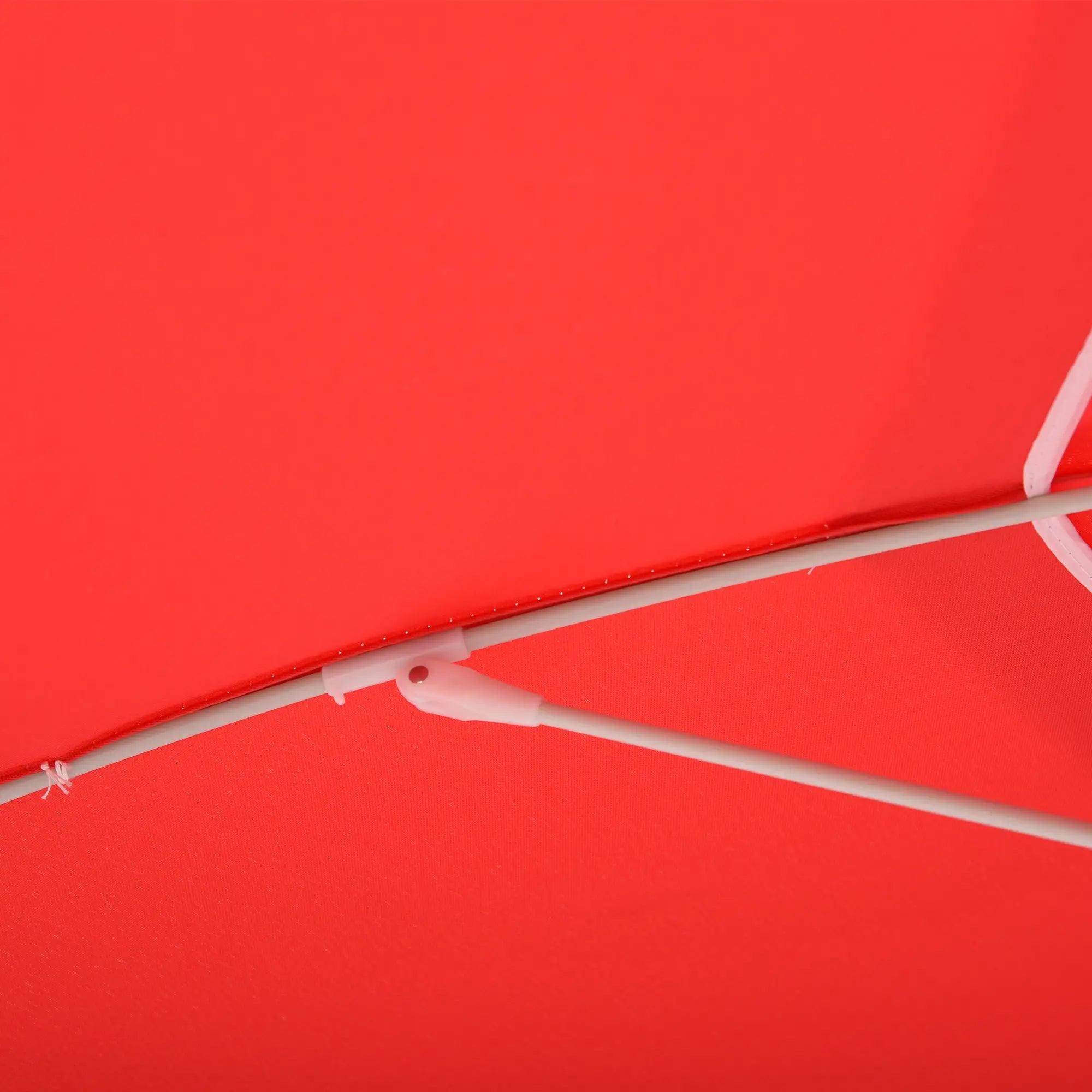 6.4ft Beach Umbrella, Aluminum Pole, Adjustable Tilt, Carry Bag, Red Beach Umbrellas at Gallery Canada