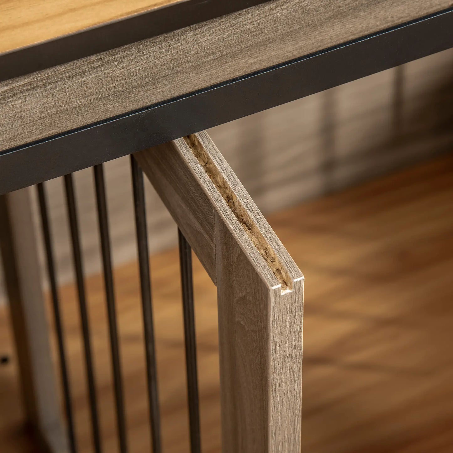 47in Wooden Dog Crate Furniture, Kennel TV Stand, Pet House Side Table, Oak Houses, Kennels & Pens at Gallery Canada